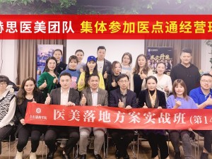 医美机构运营管理方案实战班